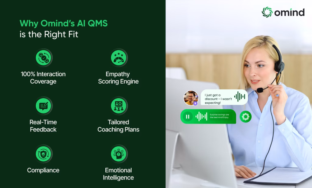 why omind's AI QMS is the right fit