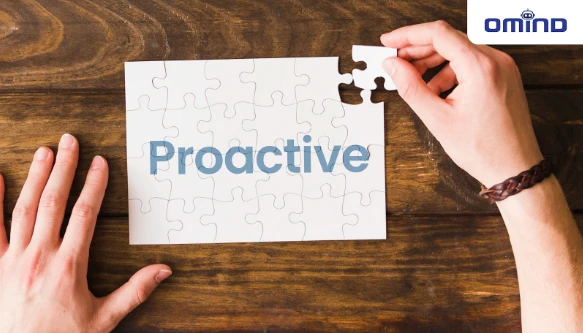 Should a business always aim to shift from reactive to proactive customer support?